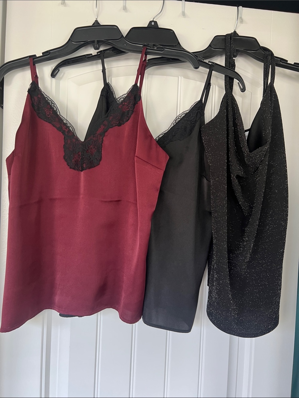 Express Women's Satin Lace Cami 3 Tank bundle (offers welcome)